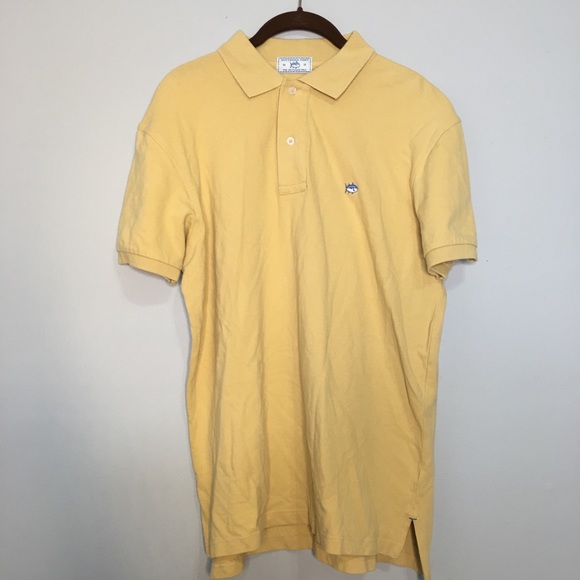 Southern Tide Other - SOUTHERN TIDE medium 38 yellow skipjack polo shirt